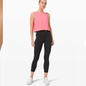 🍋 Lululemon Wunder Train High-Rise Crop 23" Black